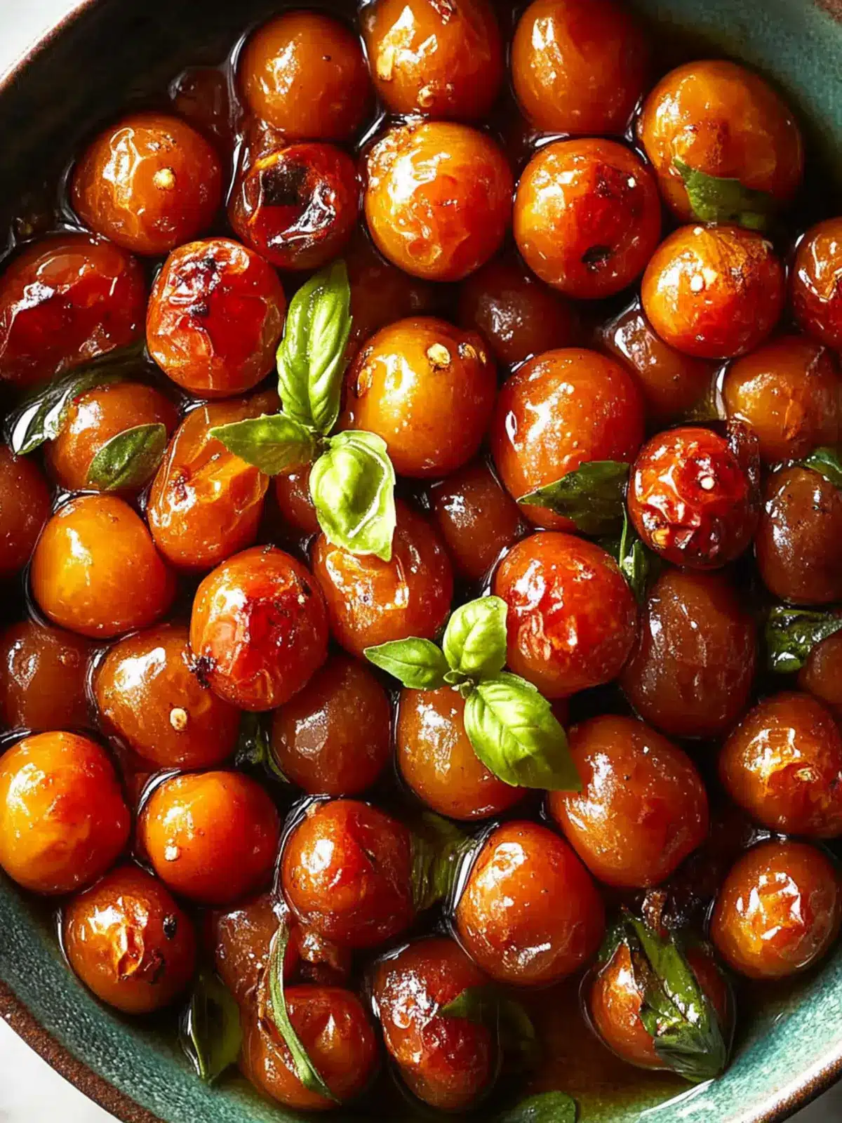 Roasted Cherry Tomatoes with Balsamic Bliss You’ll Crave 2 Roasted Cherry Tomatoes