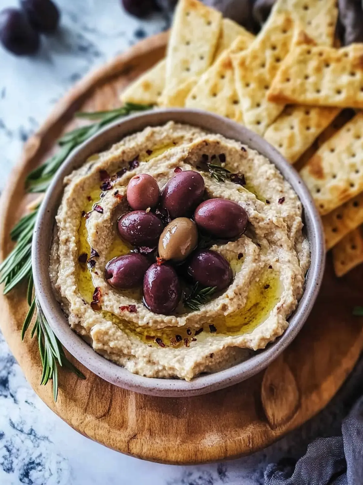 Kalamata Olive Dip: A Creamy Twist for Your Snack Table 4 Kalamata Olive Dip