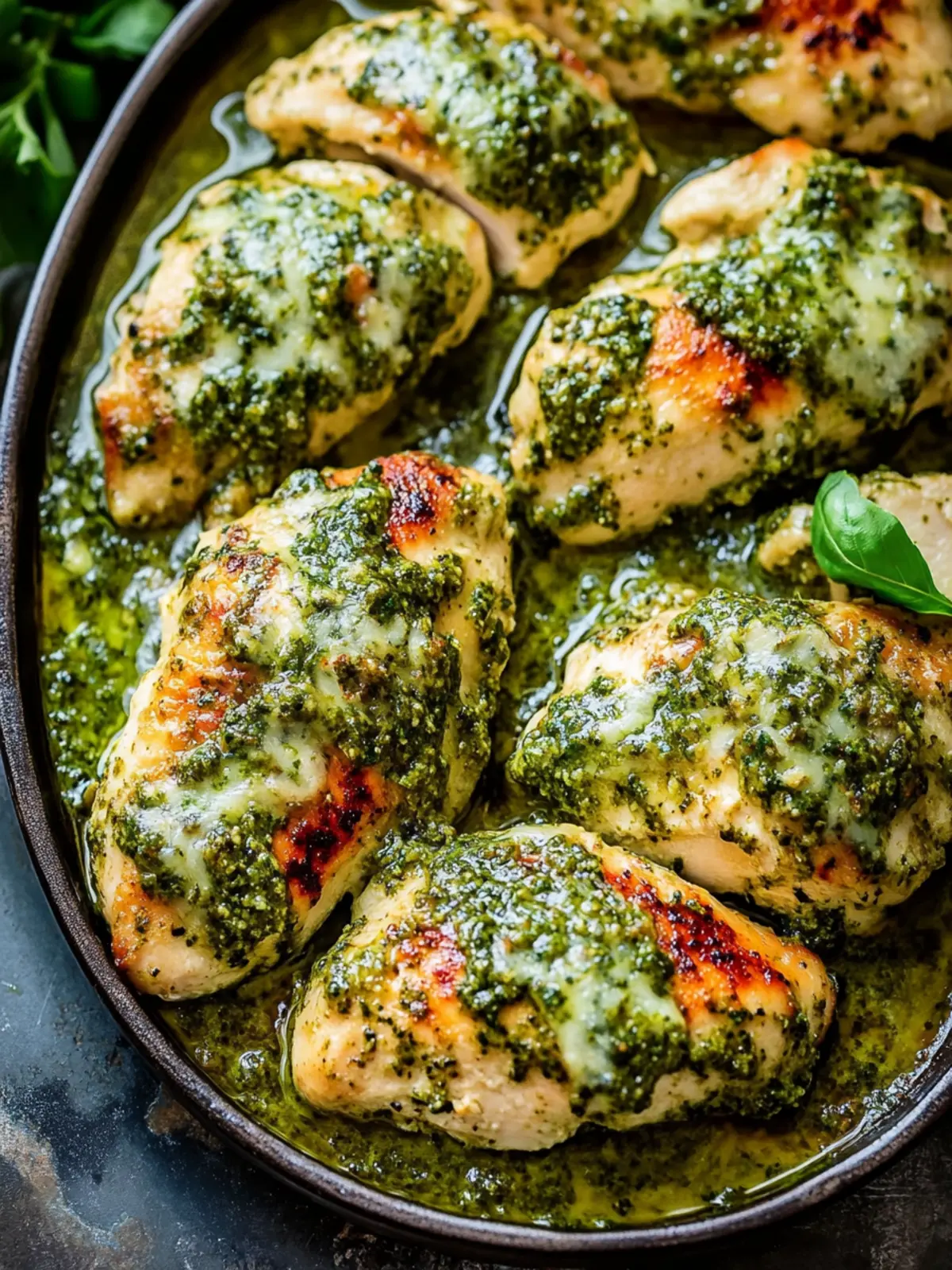 Delicious Easy Baked Pesto Chicken in Just 30 Minutes 3 Easy Baked Pesto Chicken