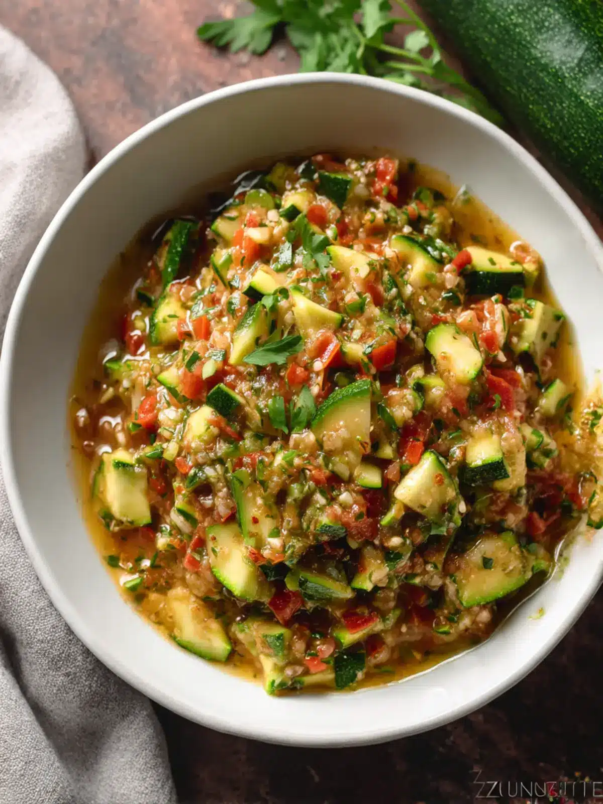 Zesty Zucchini Salsa for Your Next Snack Attack 4 Zucchini Salsa