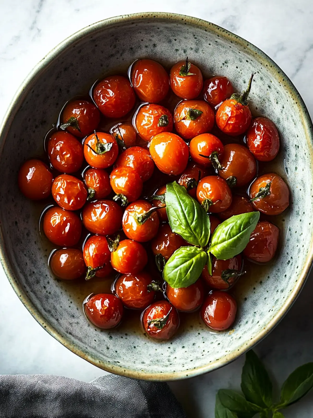 Roasted Cherry Tomatoes with Balsamic Bliss You’ll Crave 3 Roasted Cherry Tomatoes