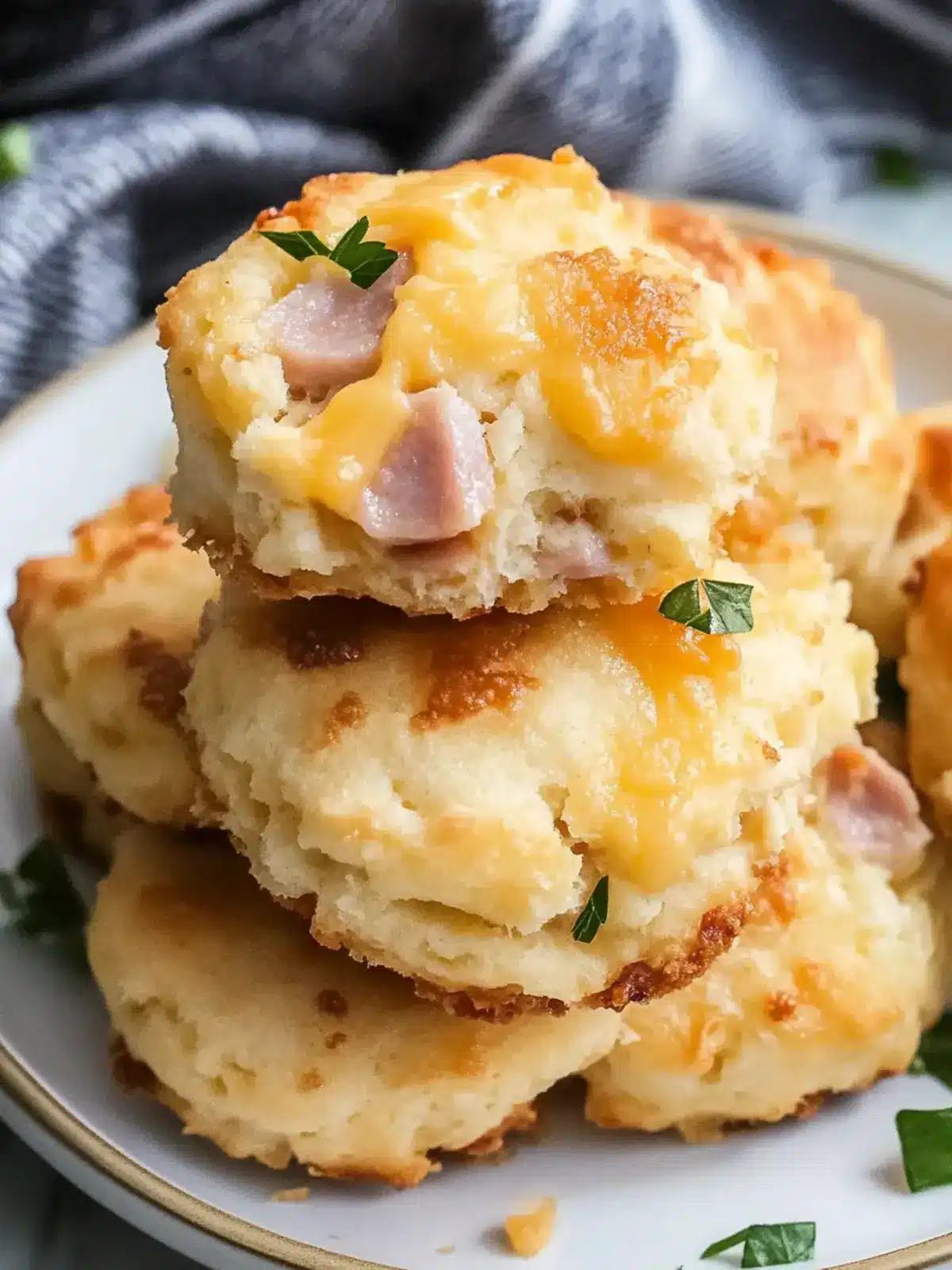 Keto Ham and Cheese Breakfast Biscuits for a Tasty Morning Boost 4 Keto Ham and Cheese Breakfast Biscuits