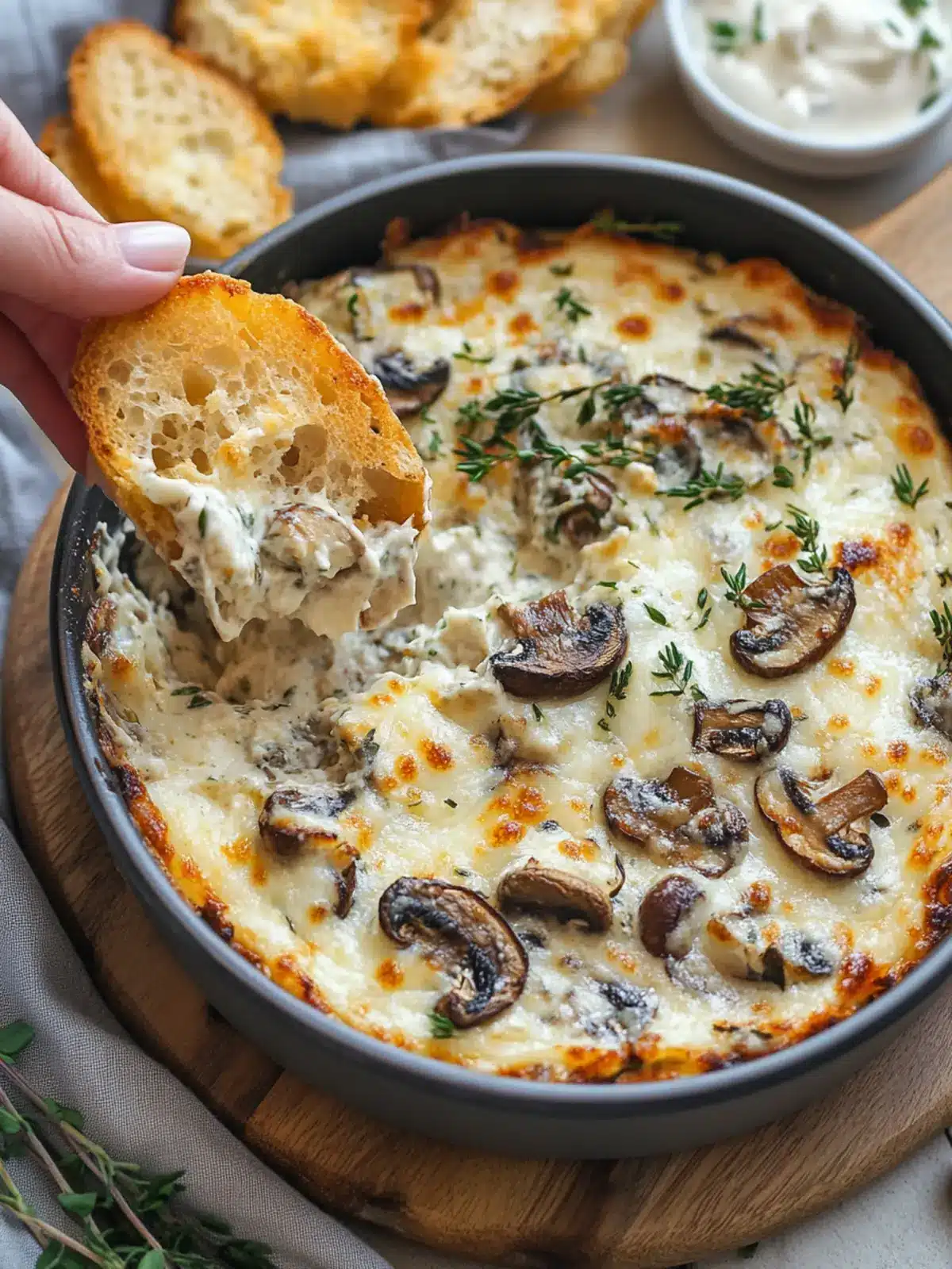 Creamy Stuffed Mushroom Dip That Wow Your Taste Buds 3 Stuffed Mushroom Dip