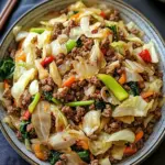 Savory Chinese Ground Beef and Cabbage Stir Fry in 25 Minutes 6 Chinese Ground Beef and Cabbage Stir Fry