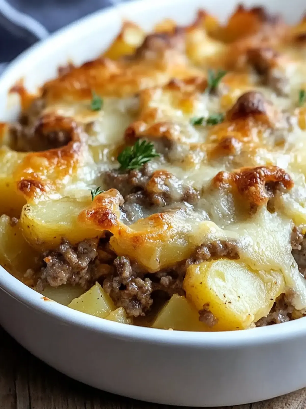 Hearty Hamburger Potato Casserole for Cozy Family Dinners 4 Hamburger Potato Casserole