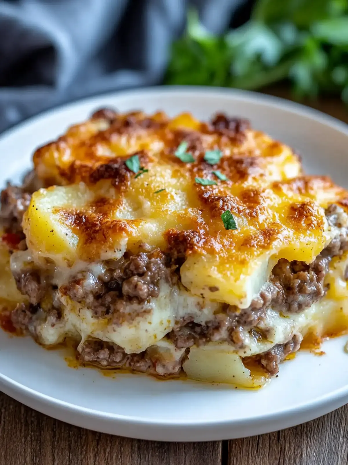 Hearty Hamburger Potato Casserole for Cozy Family Dinners 2 Hamburger Potato Casserole