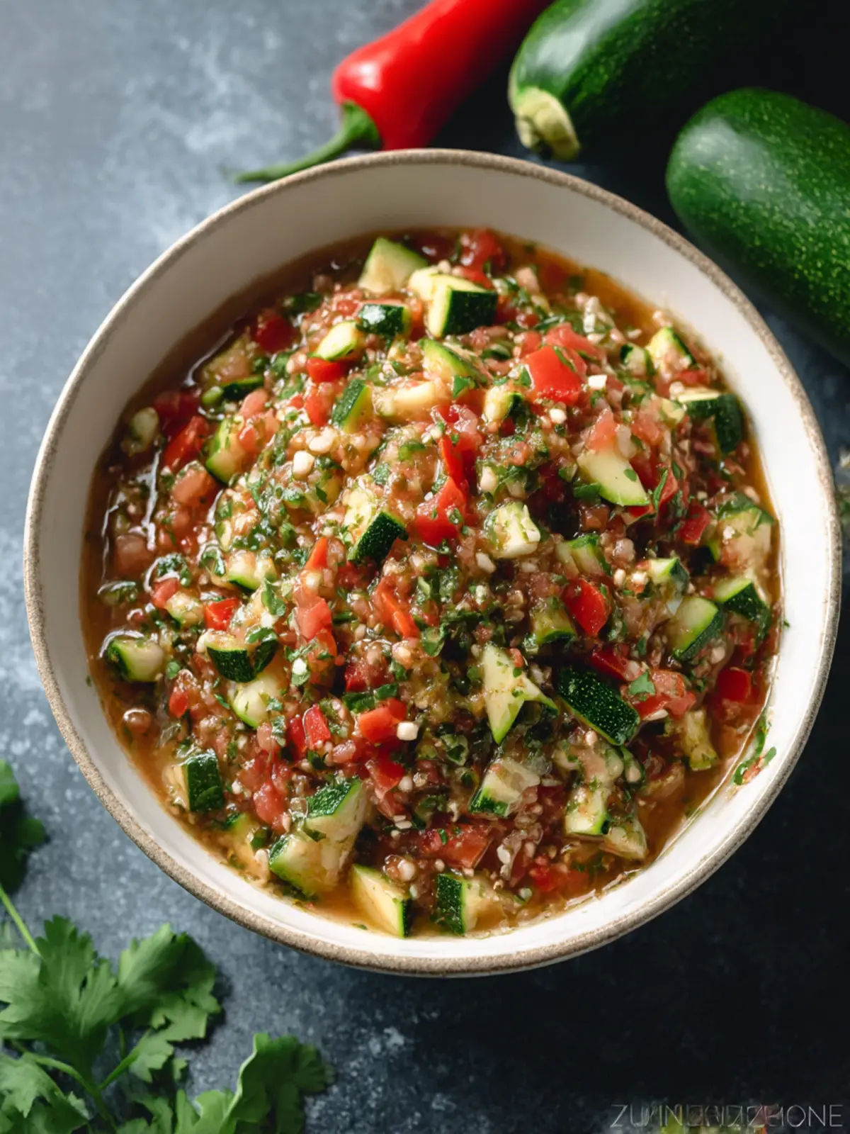 Zesty Zucchini Salsa for Your Next Snack Attack 3 Zucchini Salsa