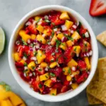 Delicious Strawberry Mango Salsa for Refreshing Summer Snacks 8 Strawberry Mango Salsa