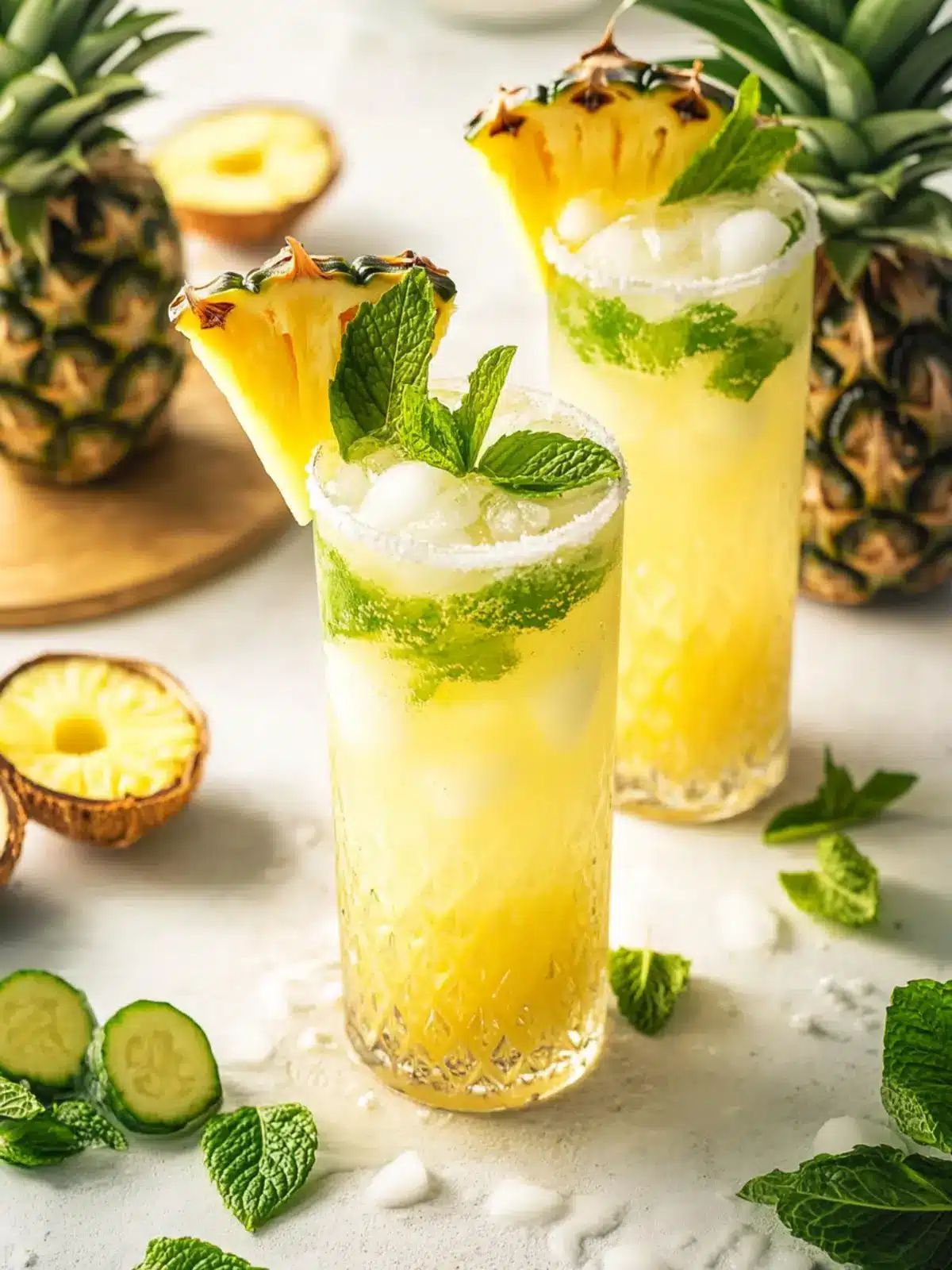 Pineapple Coconut Mojito: Your Tropical Sip of Bliss 2 Pineapple Coconut Mojito