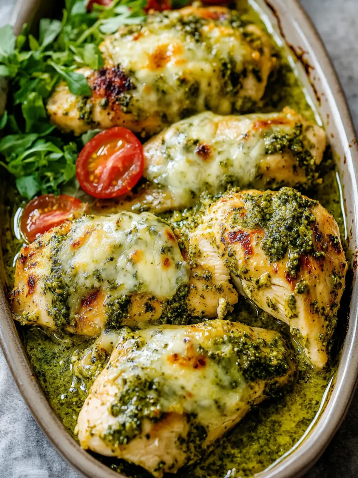 Delicious Easy Baked Pesto Chicken in Just 30 Minutes 2 Easy Baked Pesto Chicken