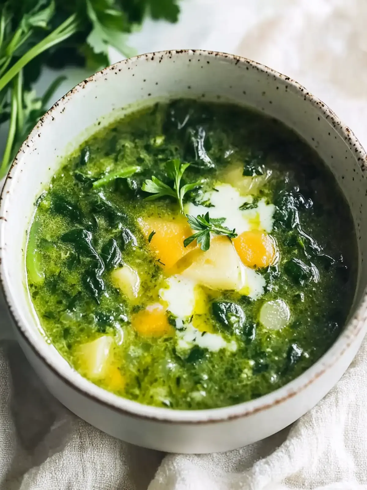 Delicious Green Borscht: Hearty Ukrainian Spinach Soup Delight 4 Green Borscht (Ukrainian Spinach Soup)