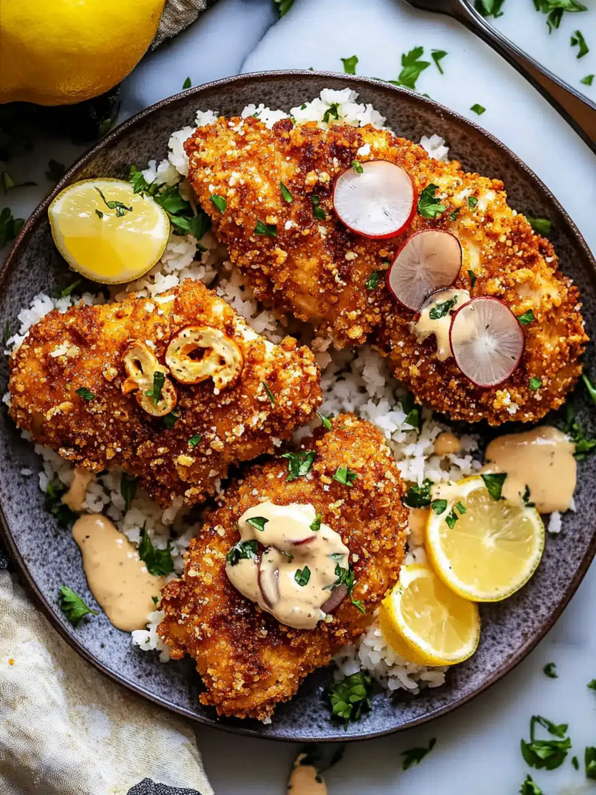 Pretzel Crusted Chicken with Cheesy Mustard Delight 5 Pretzel Crusted Chicken