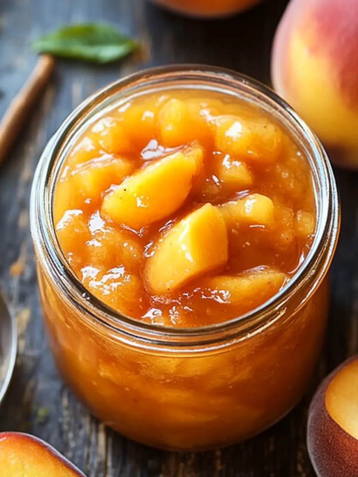 Irresistibly Sweet Peach Compote for All Your Desserts 4 Peach Compote