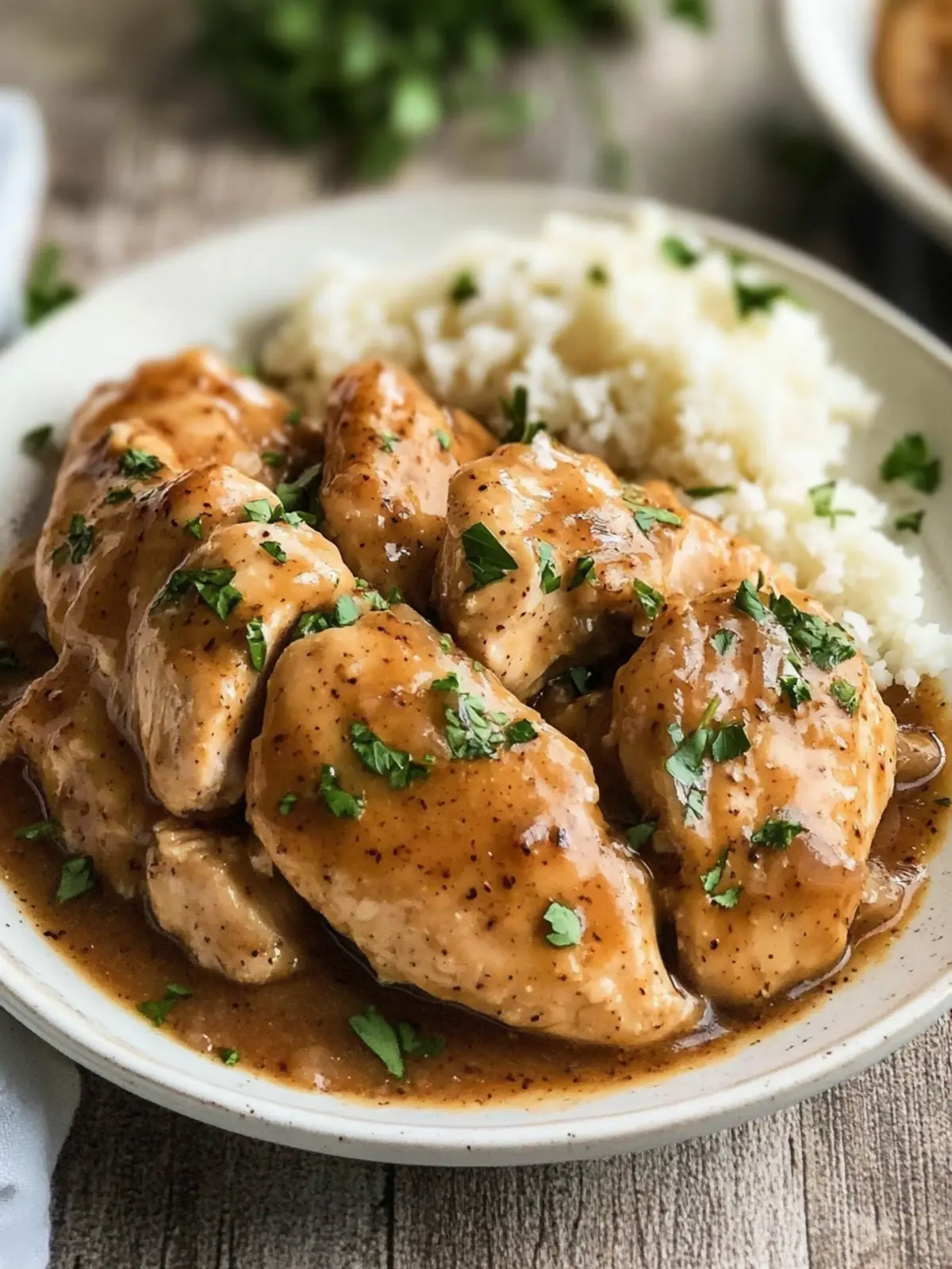Crock Pot Honey Mustard Chicken That's So Easy and Delicious 4 Crock Pot Honey Mustard Chicken
