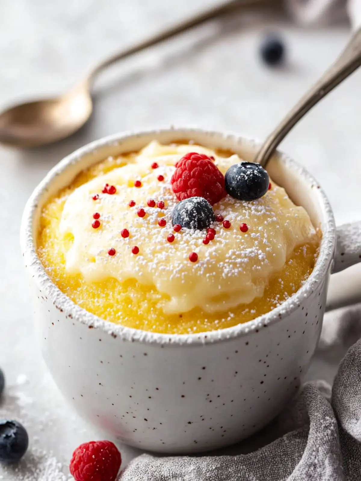 The Moistest Vanilla Mug Cake That Will Win Your Heart 3 The Moistest Vanilla Mug Cake