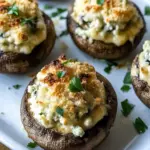 Savory Whipped Blue Cheese Stuffed Mushrooms to Savor 6 Whipped Blue Cheese Stuffed Mushrooms