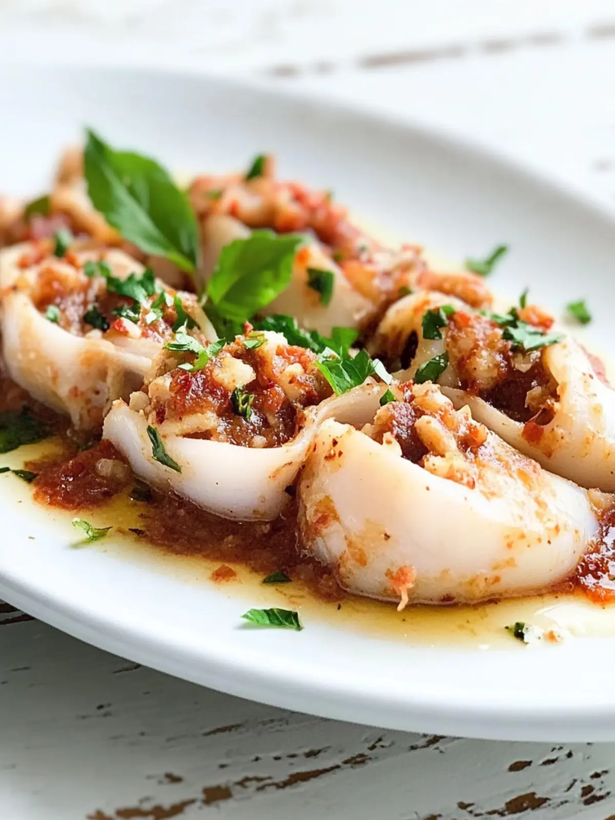 Sicilian Stuffed Squid for a Flavorful Twist on Dinner Night 3 SICILIAN STUFFED SQUID