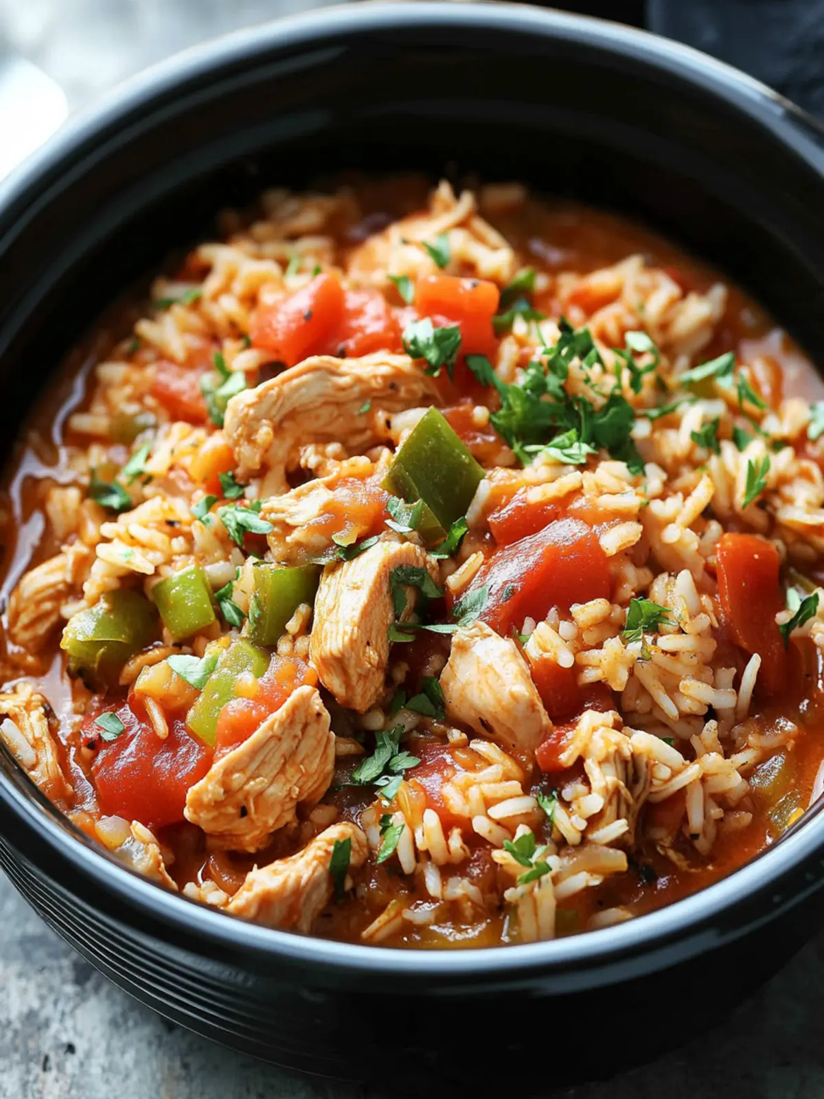 Savory Slow Cooker Chicken Jambalaya for Cozy Nights 3 Slow Cooker Chicken Jambalaya