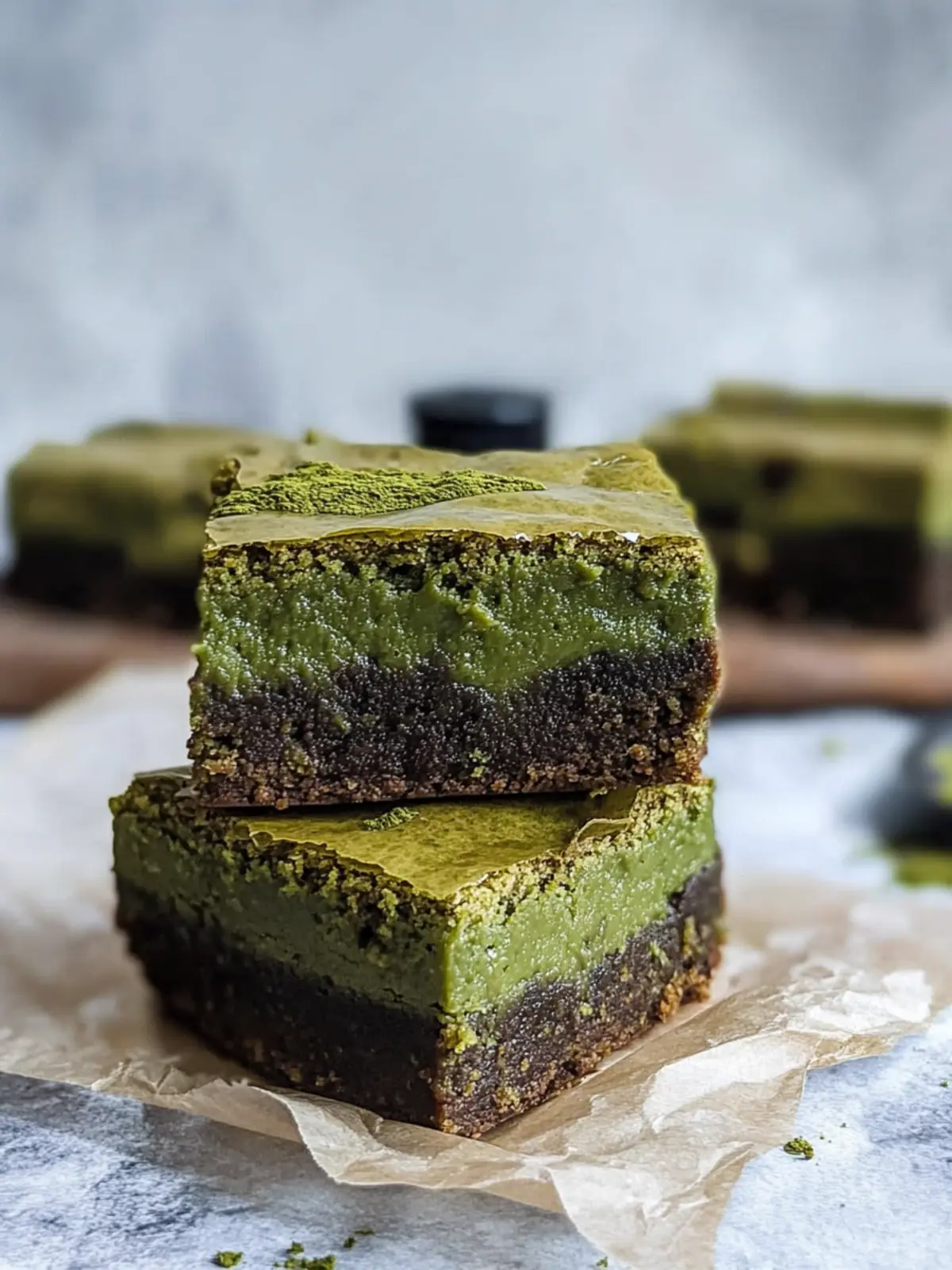 Delicious Matcha Brownies to Boost Your Baking Game 4 Matcha Brownies