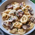 Creamy Mushroom Tortellini Alfredo: Easy Comfort Food Delight 9 Creamy Mushroom Tortellini Alfredo (easy tortellini with mushrooms recipe)