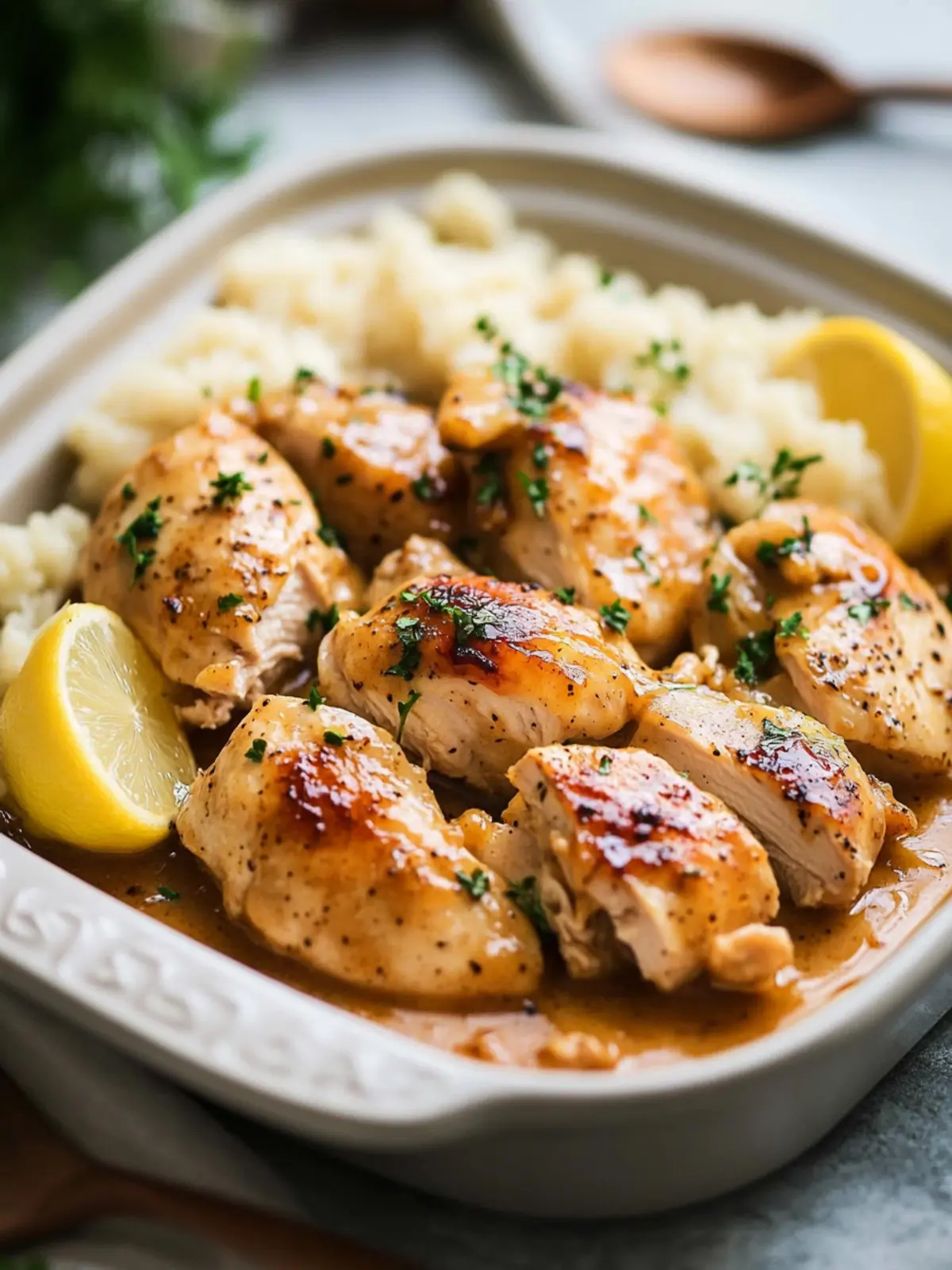 Crock Pot Honey Mustard Chicken That's So Easy and Delicious 5 Crock Pot Honey Mustard Chicken
