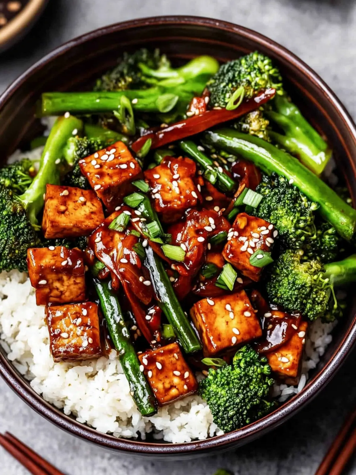 Sticky Mongolian Tofu and Broccoli Stir Fry You’ll Crave 3 Sticky Mongolian Tofu and Broccoli Stir Fry