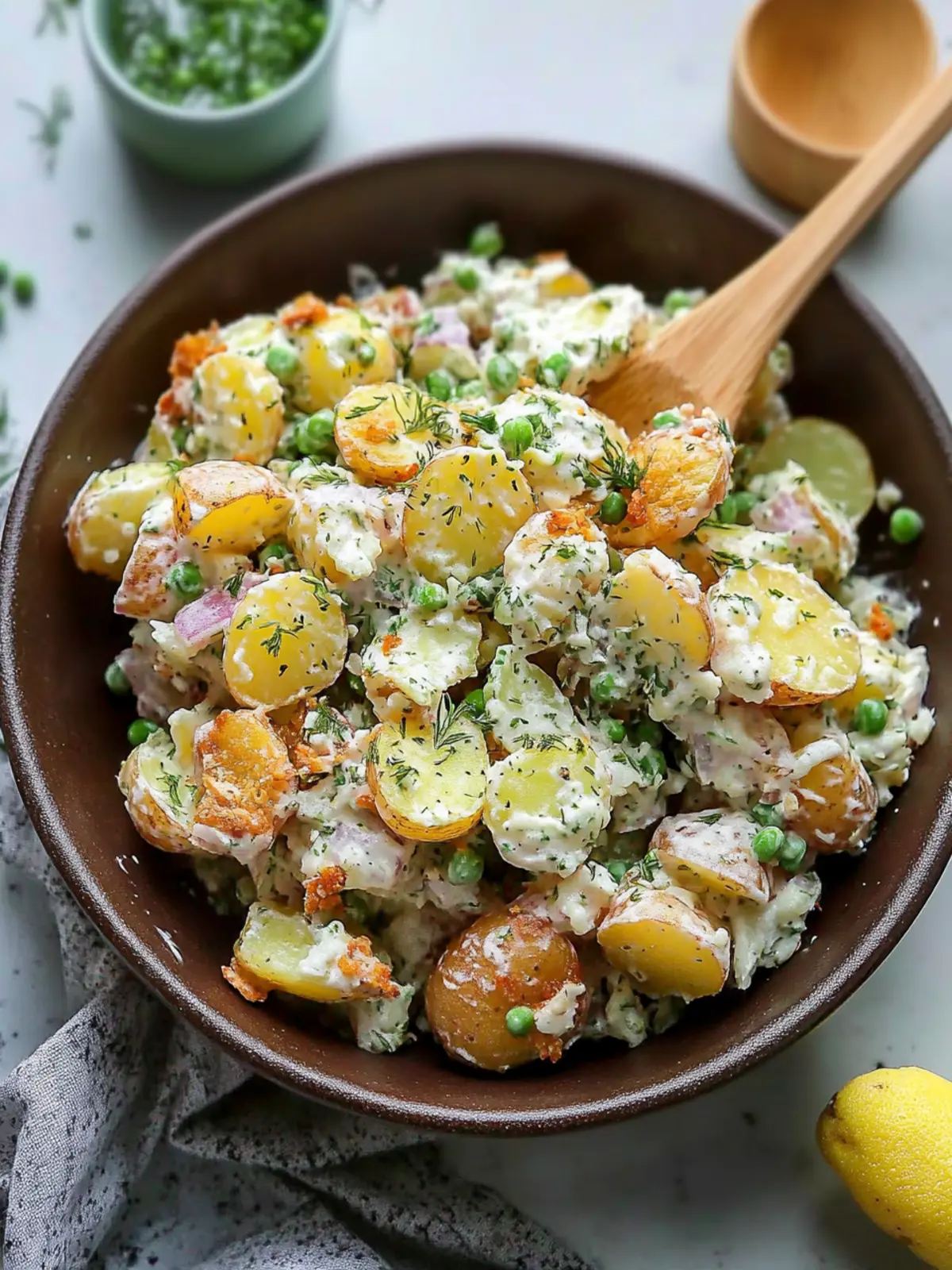 Viral Crispy Smashed Potato Salad Perfect for Your Next Picnic 3 Viral Crispy Smashed Potato Salad