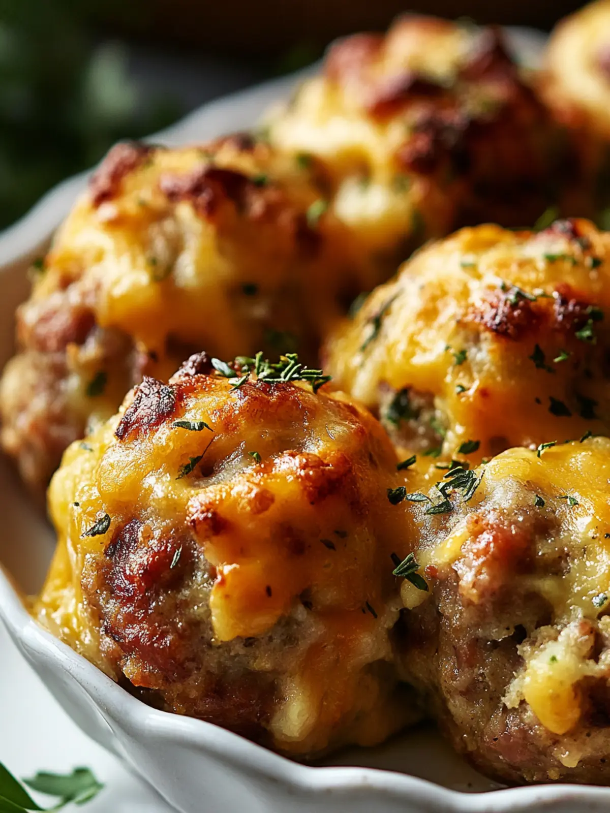 Irresistible Cheesy Sausage Stuffing Balls for Cozy Nights 4 Cheesy Sausage Stuffing Balls