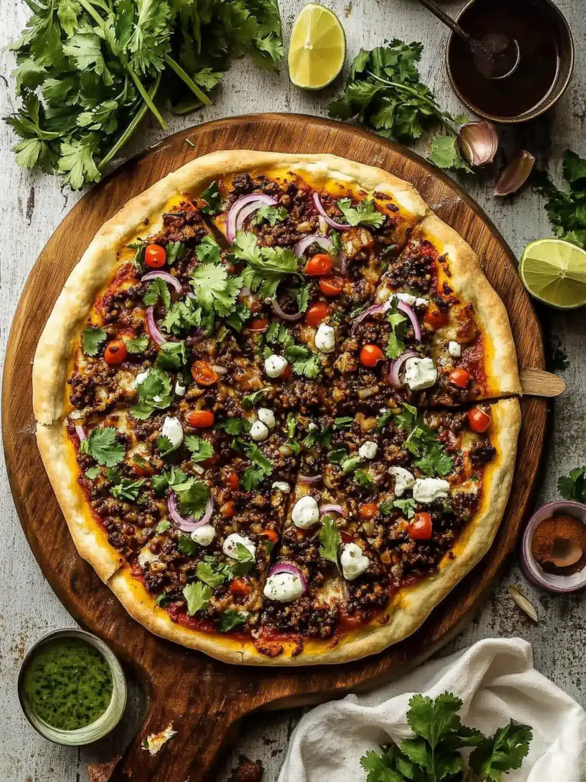 Crispy Oven-Baked Birria Pizza: A Flavor Explosion Awaits 2 Crispy Oven-Baked Birria Pizza