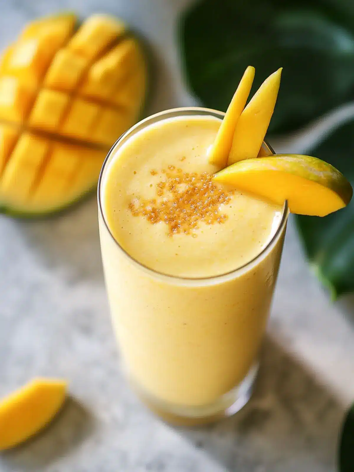 Revitalize Your Day with a Dreamy Mango Smoothie Recipe 4 Mango Smoothie