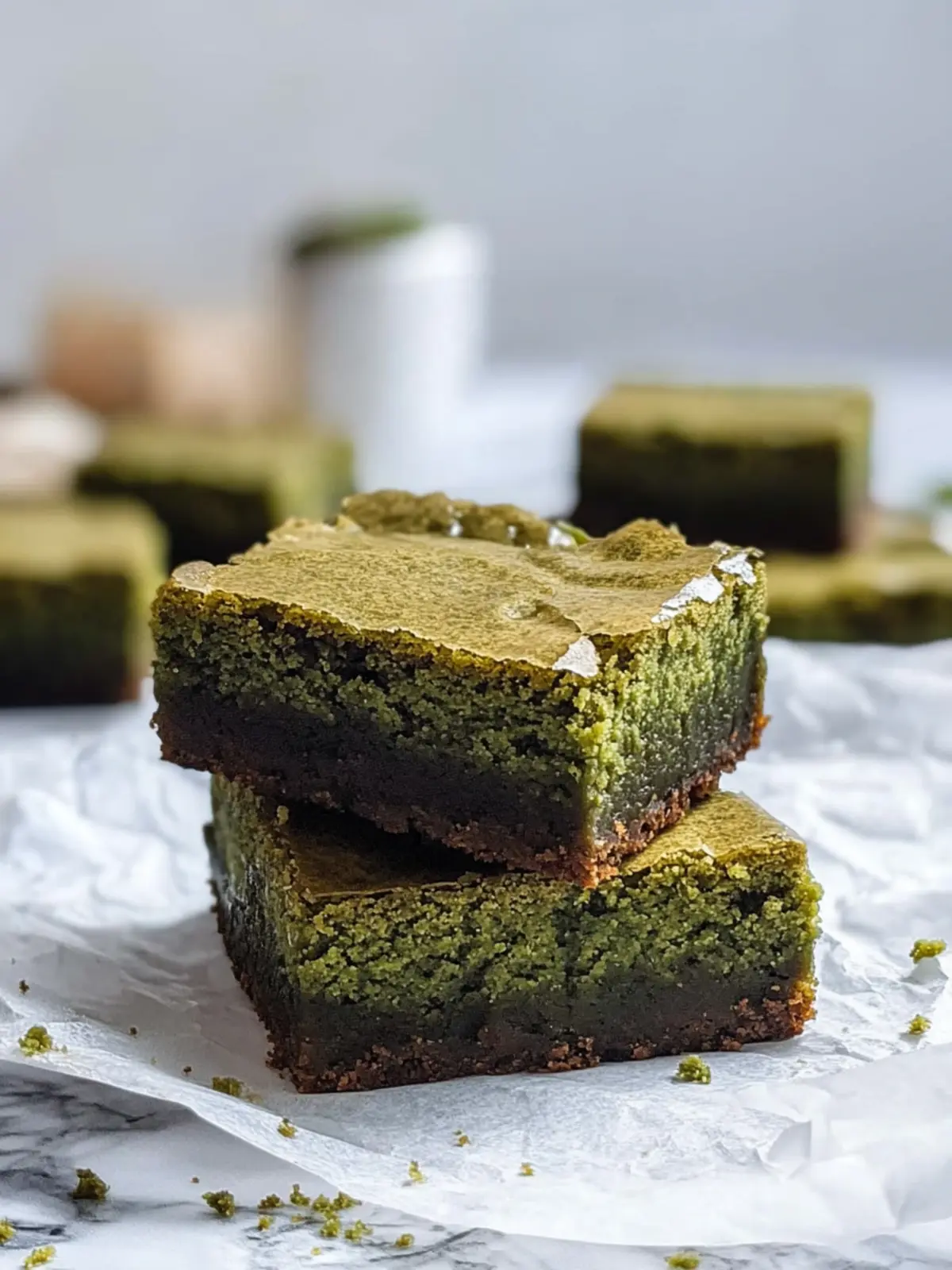 Delicious Matcha Brownies to Boost Your Baking Game 3 Matcha Brownies