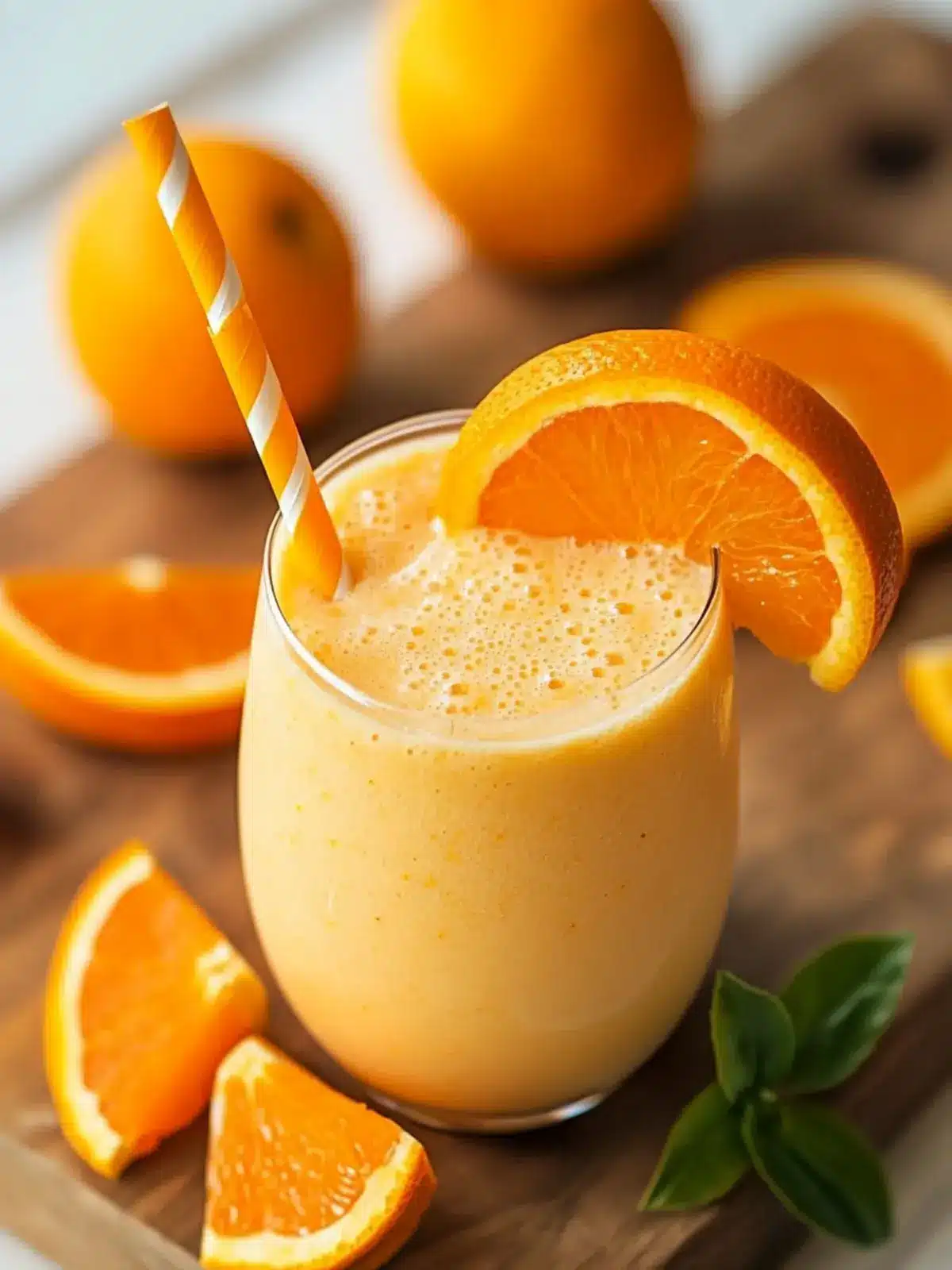 Zesty Orange Smoothie for a Refreshing Morning Boost 2 Orange Smoothie