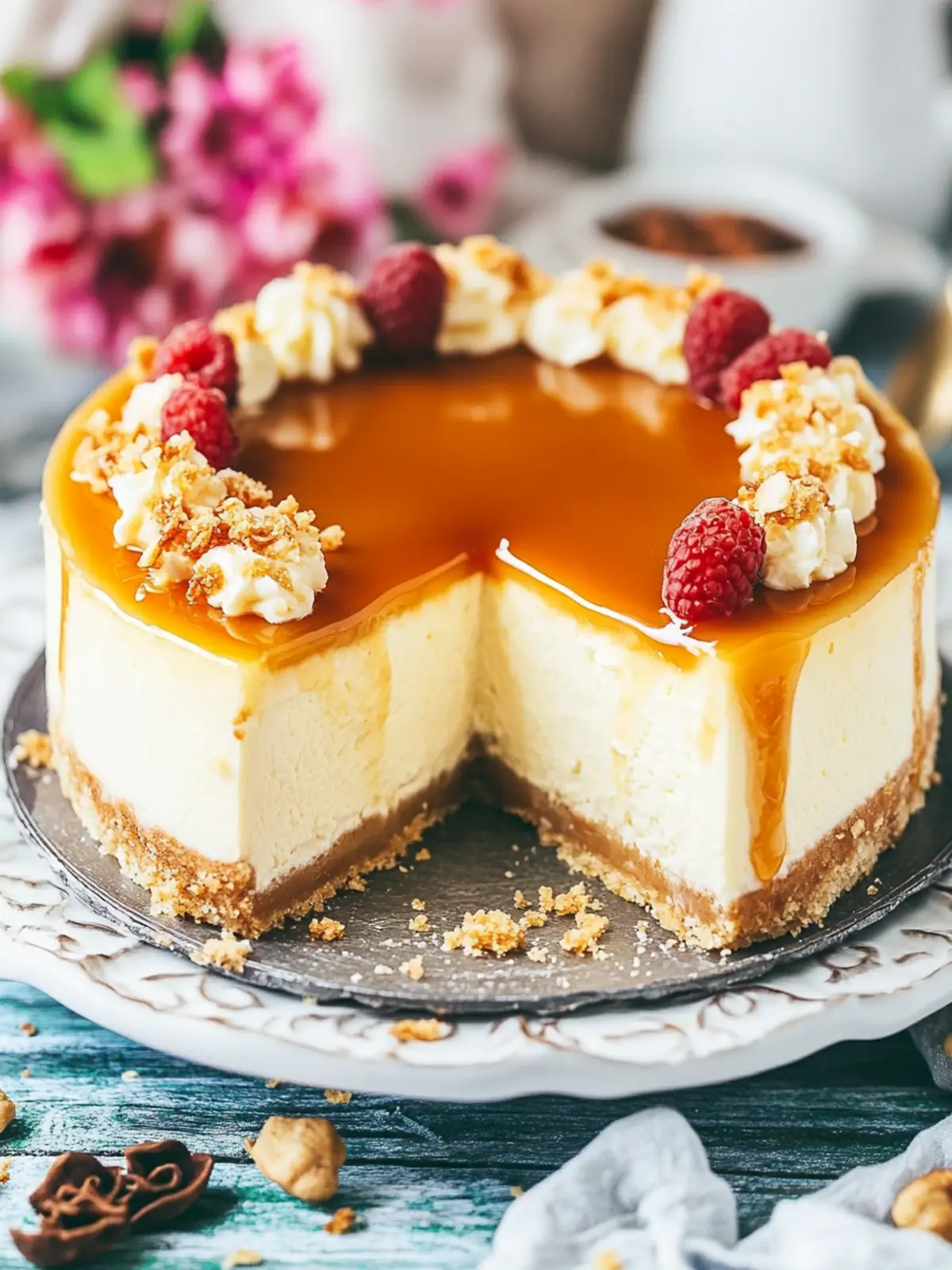 Indulge in the Best Salted Caramel Cheesecake Ever 2 Best Salted Caramel Cheesecake