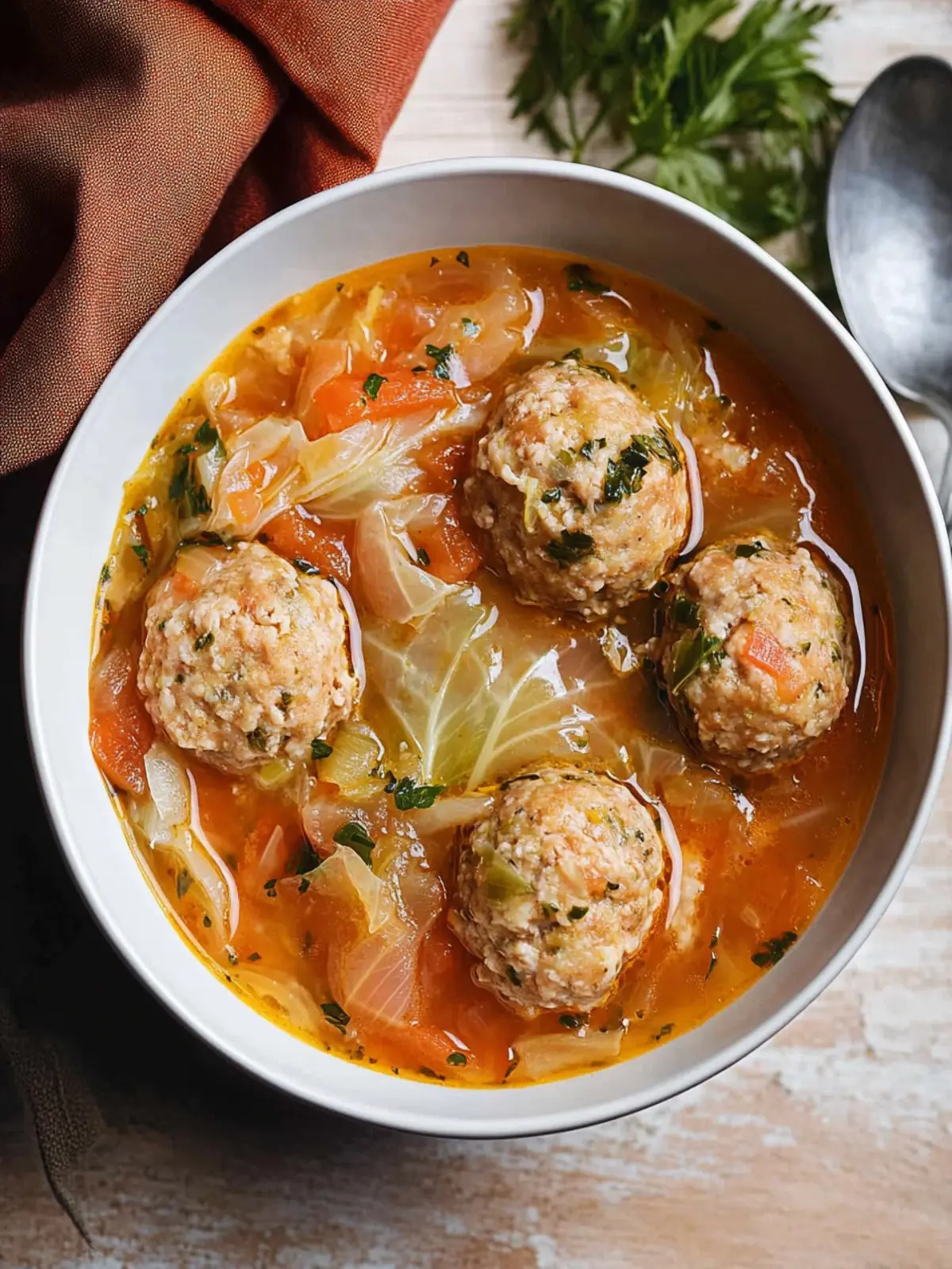 Cozy Up with Easy Cabbage Meatball Soup for a Flavor Boost 4 Easy Cabbage Meatball Soup