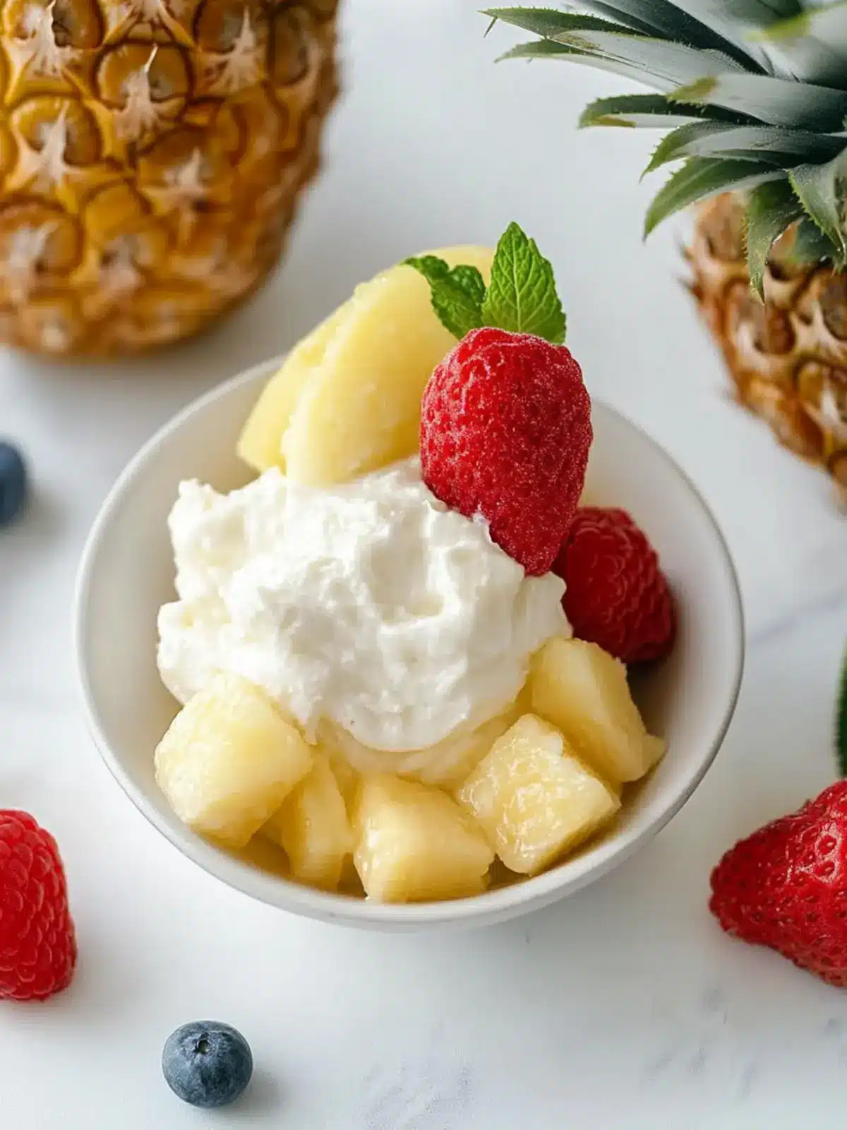 Piña Colada Fruit Dip That Transports You to Paradise 5 Piña Colada Fruit Dip