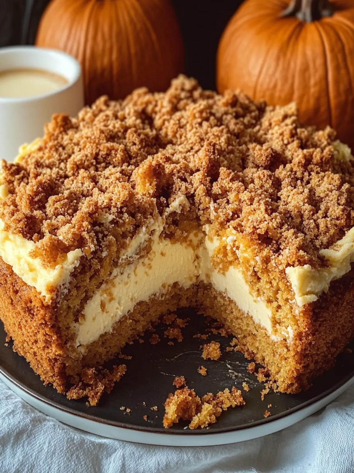 Decadent Cream Cheese Pumpkin Coffee Cake for Cozy Mornings 4 Cream Cheese Pumpkin Coffee Cake