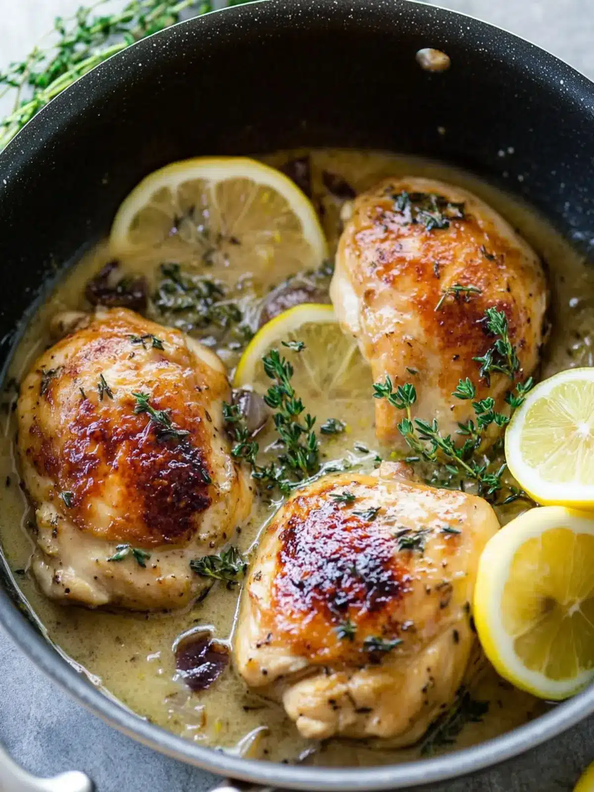 Lemon Thyme Chicken – One Pan Delight in 30 Minutes! 5 Lemon Thyme Chicken – One Pan