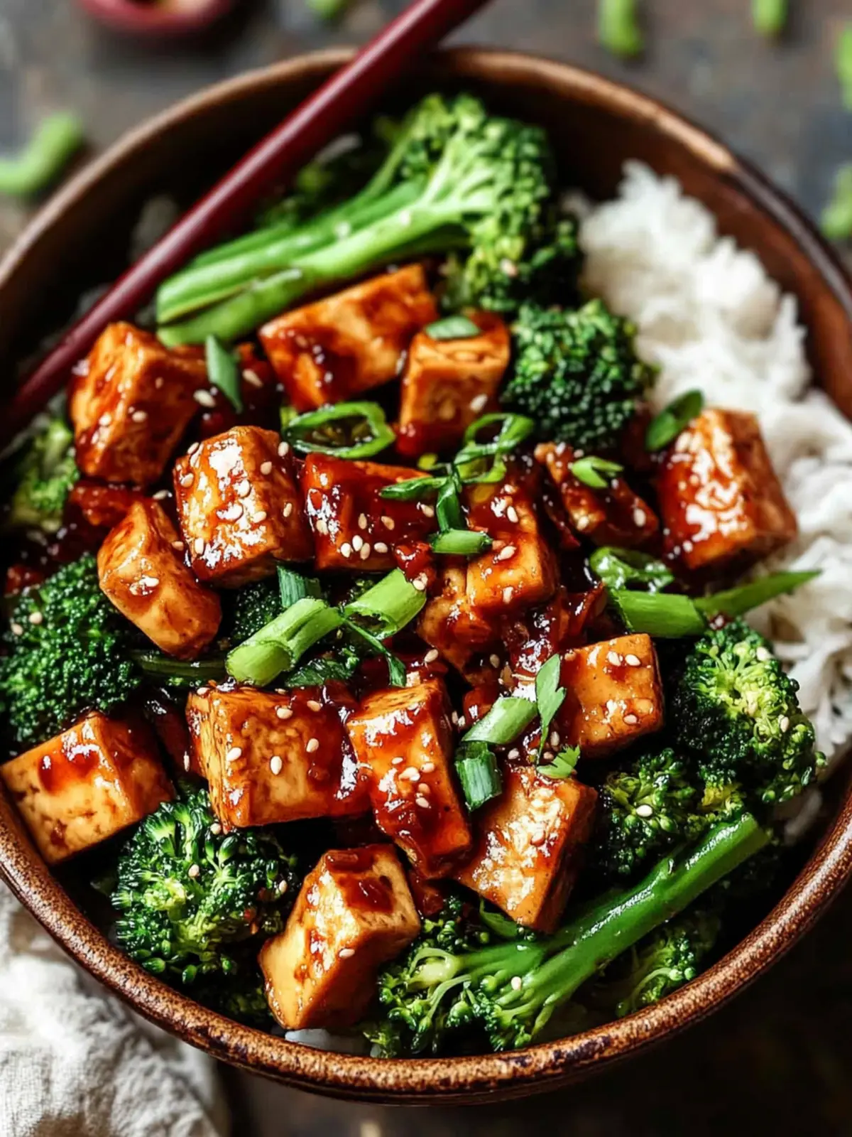 Sticky Mongolian Tofu and Broccoli Stir Fry You’ll Crave 2 Sticky Mongolian Tofu and Broccoli Stir Fry