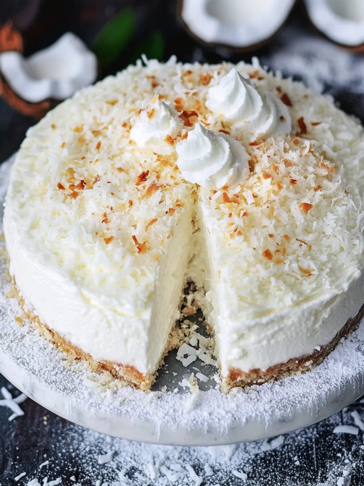 Ultimate Coconut Cheesecake to Make Your Taste Buds Dance 3 Ultimate Coconut Cheesecake