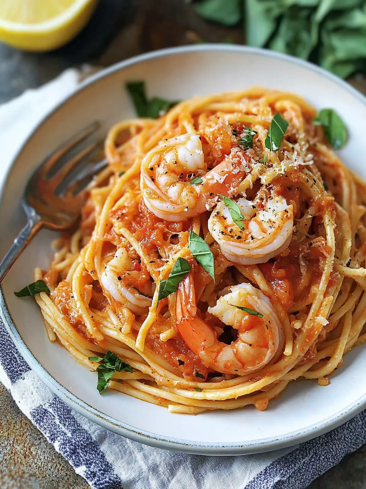Spicy Shrimp Fra Diavolo: Your New Favorite Linguine Delight 2 Shrimp Fra Diavolo (Italian Shrimp and Linguine with Spicy Sauce)