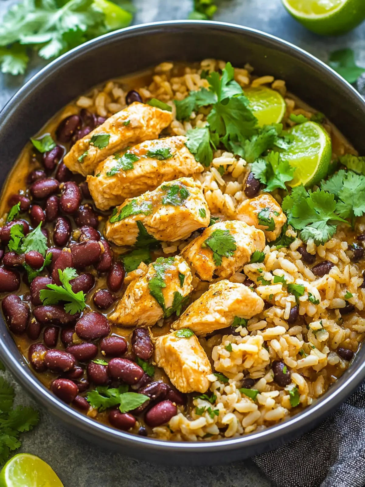 15-Minute Salsa Verde Chicken, Rice, and Beans for Easy Bliss 2 15-Minute Salsa Verde Chicken, Rice, and Beans