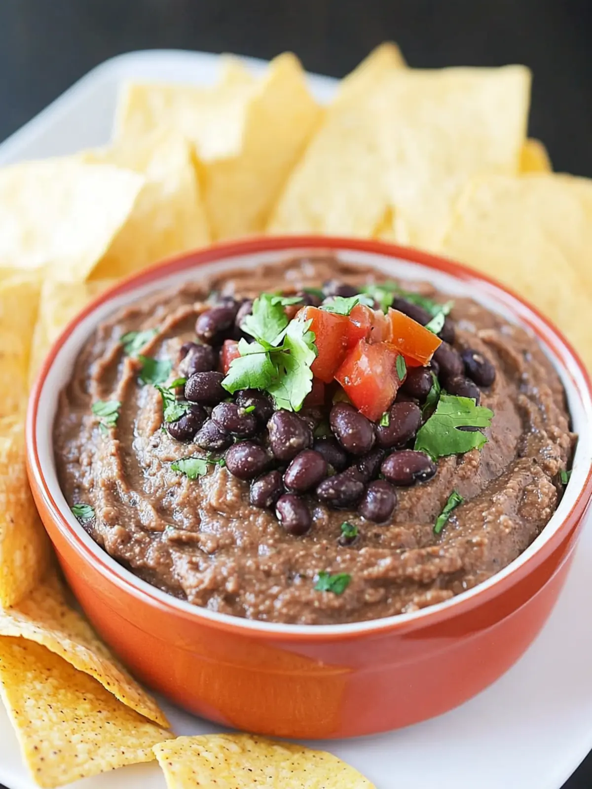 Quick and Healthy 5-Minute Black Bean Dip Recipe You’ll Love 5 5-Minute Black Bean Dip Recipe {Healthy Snack}