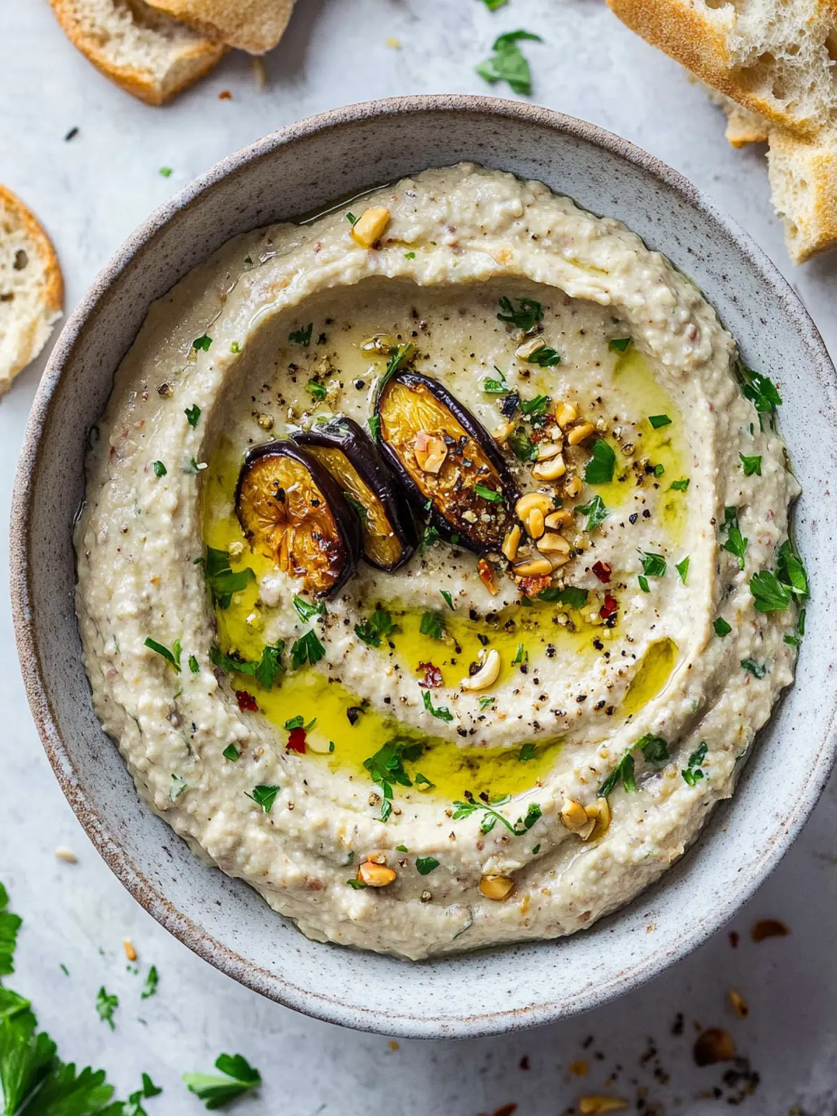 Irresistible Roasted Eggplant Dip for Flavorful Snacking 3 Roasted Eggplant Dip