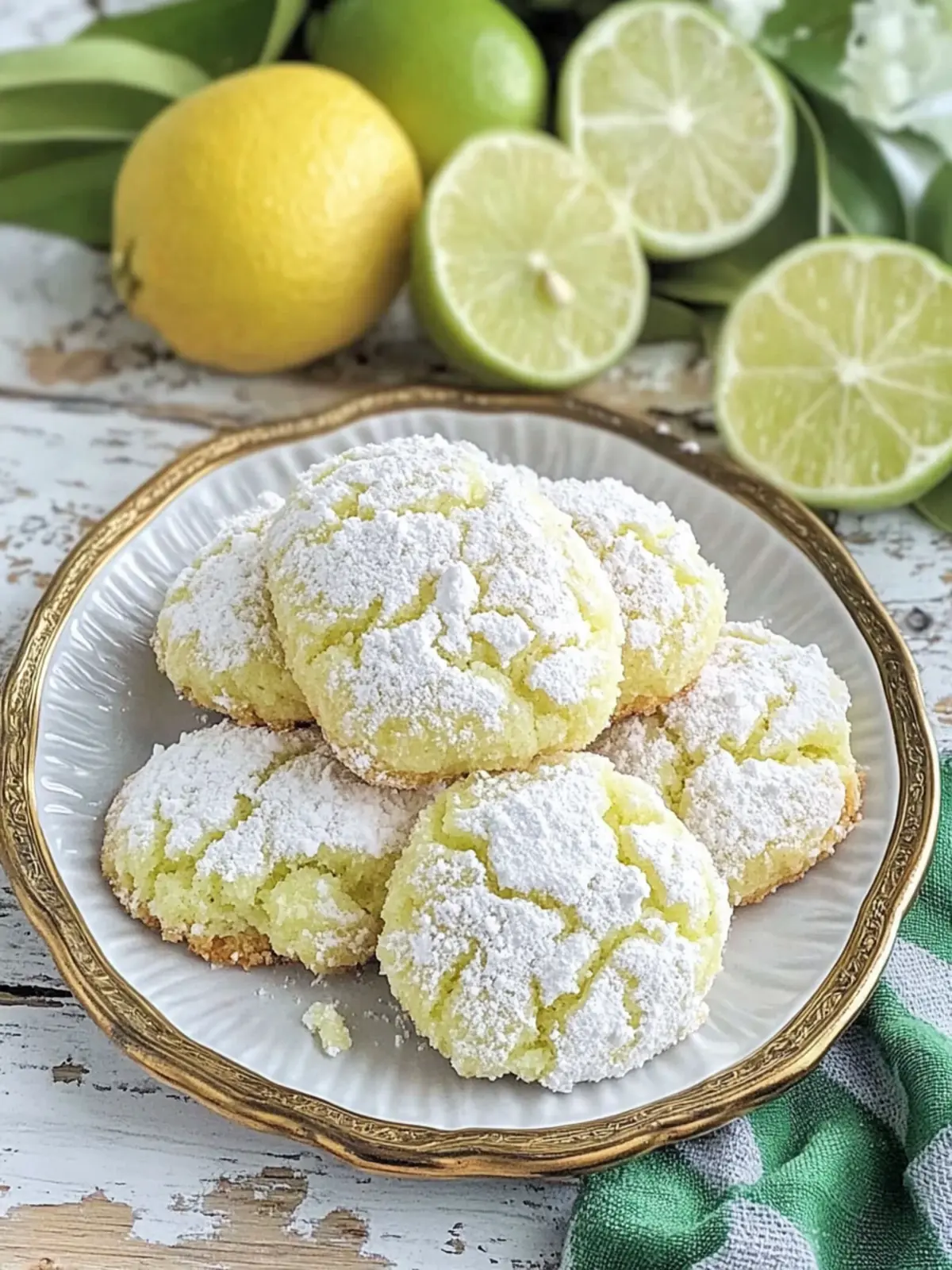 Coconut Key Lime Crinkle Cookies for a Tropical Treat 3 Coconut Key Lime Crinkle Cookies