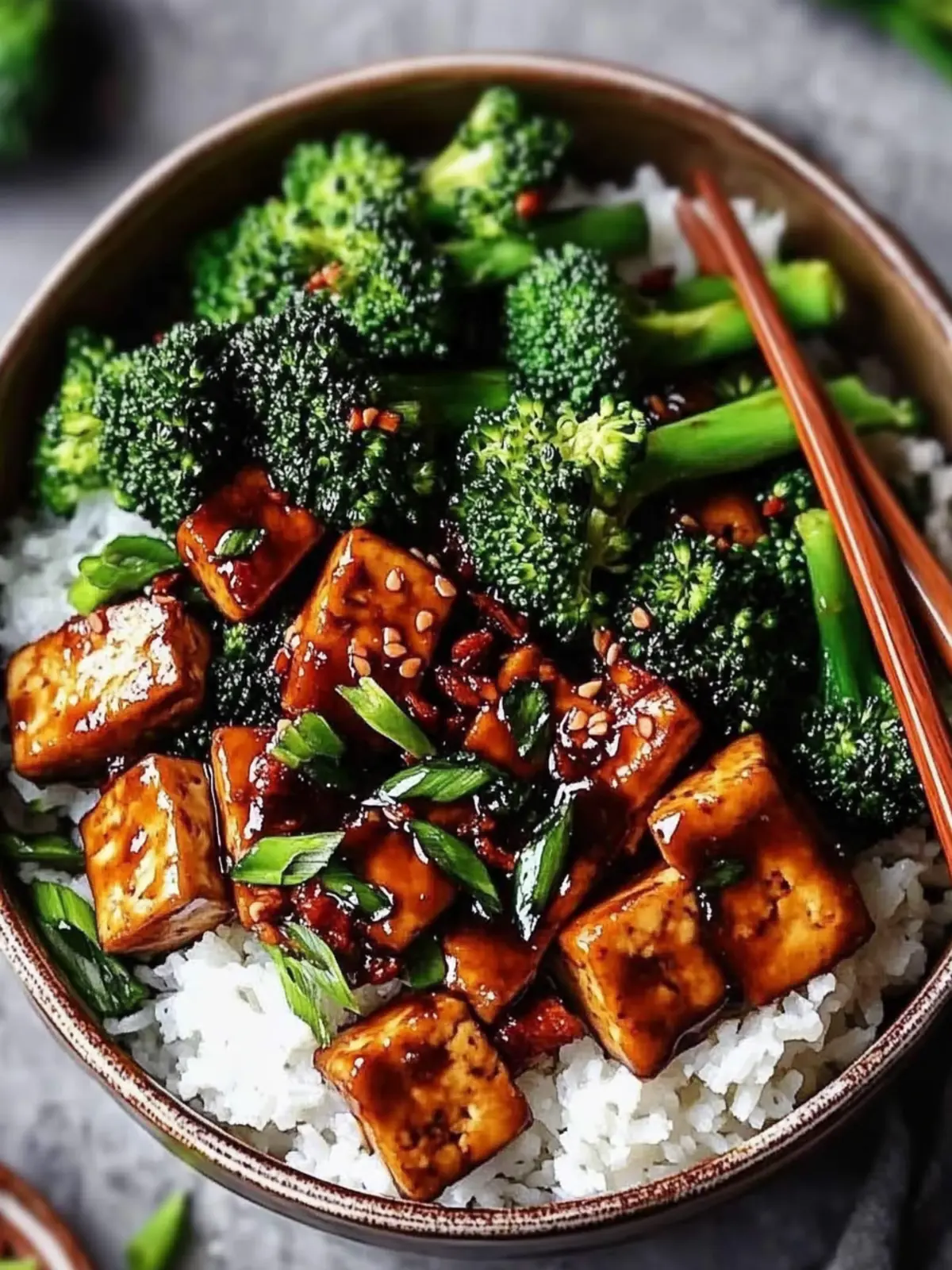 Sticky Mongolian Tofu and Broccoli Stir Fry You’ll Crave 4 Sticky Mongolian Tofu and Broccoli Stir Fry