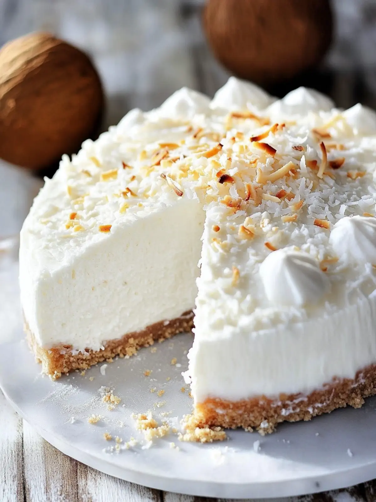 Ultimate Coconut Cheesecake to Make Your Taste Buds Dance 2 Ultimate Coconut Cheesecake
