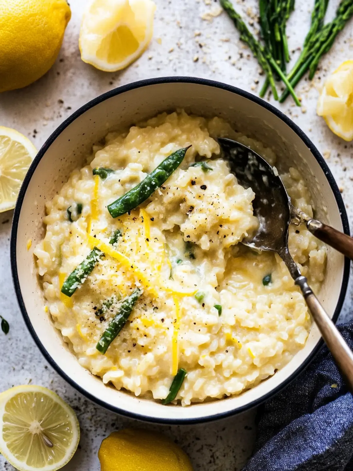 Lemon Parmesan Risotto: Creamy Comfort in Every Bite 3 Lemon Parmesan Risotto