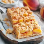 Irresistible Peaches and Cream Crumble Bars for Sweet Cravings 9 Peaches and Cream Crumble Bars