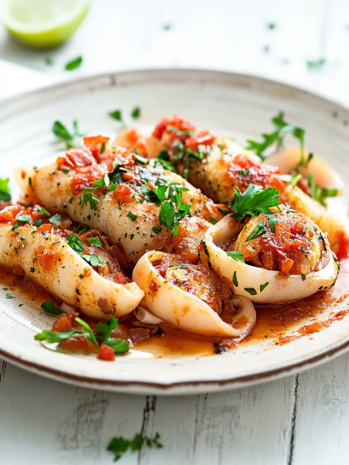 Sicilian Stuffed Squid for a Flavorful Twist on Dinner Night 5 SICILIAN STUFFED SQUID