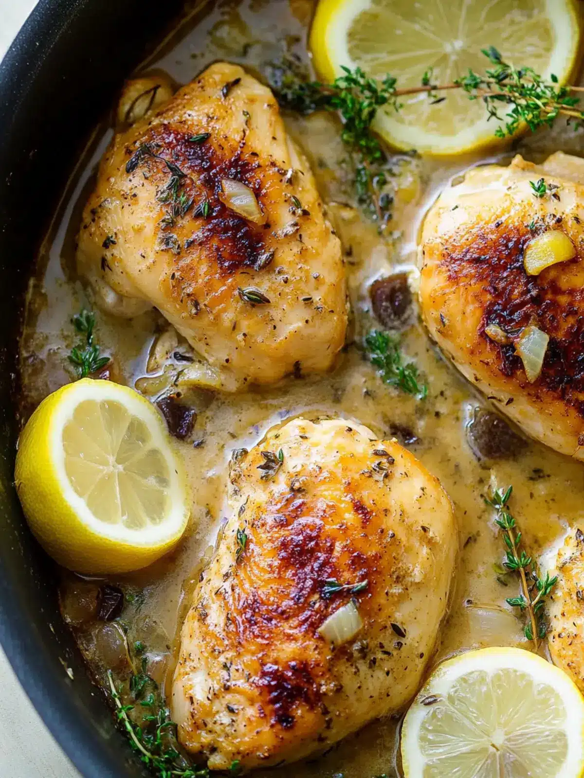Lemon Thyme Chicken One Pan Delight for Busy Home Cooks 2 Lemon Thyme Chicken – One Pan